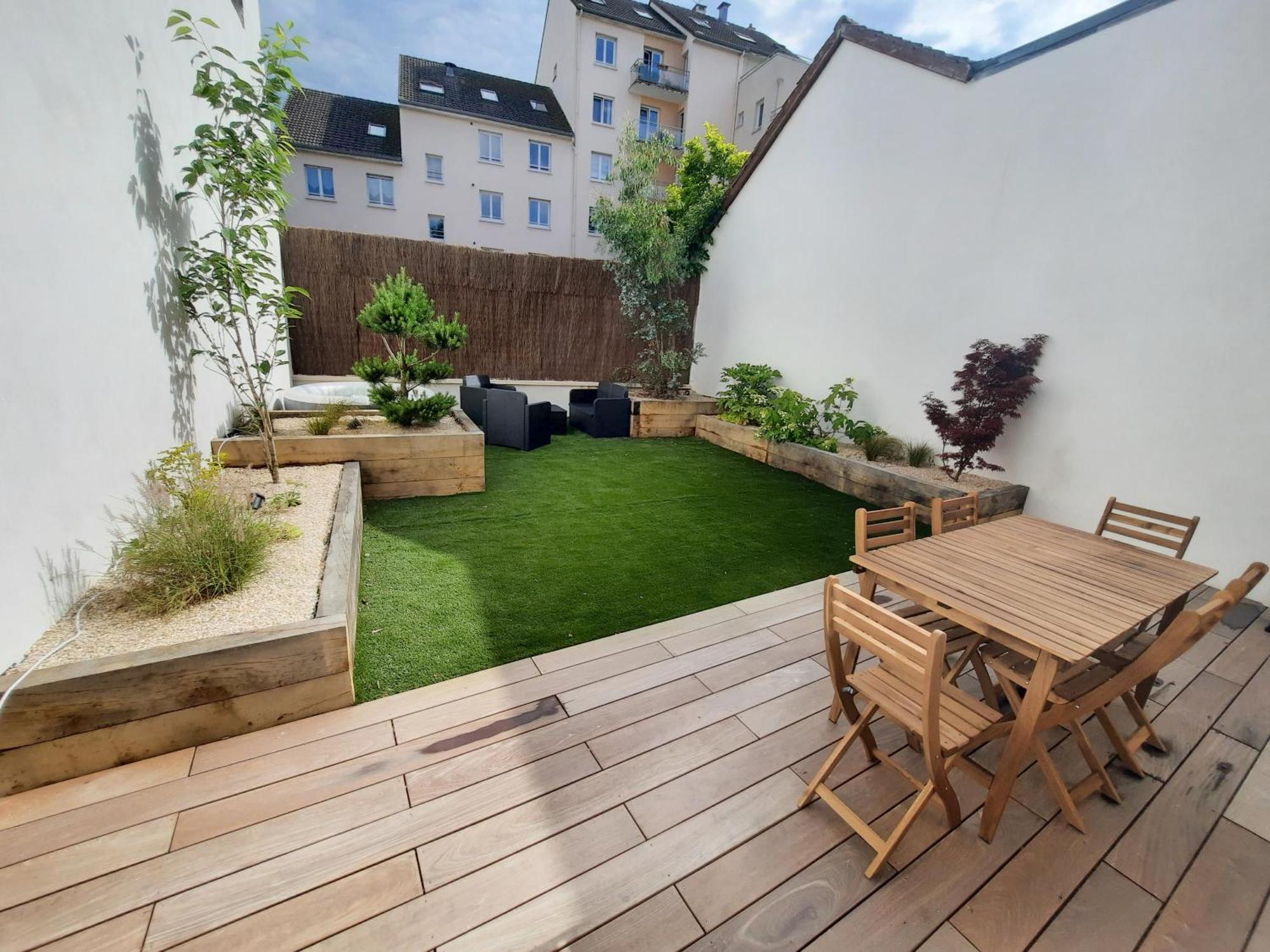 L'Oasis - Maison Design Avec Jardin Et Spa Dijon Buitenkant foto